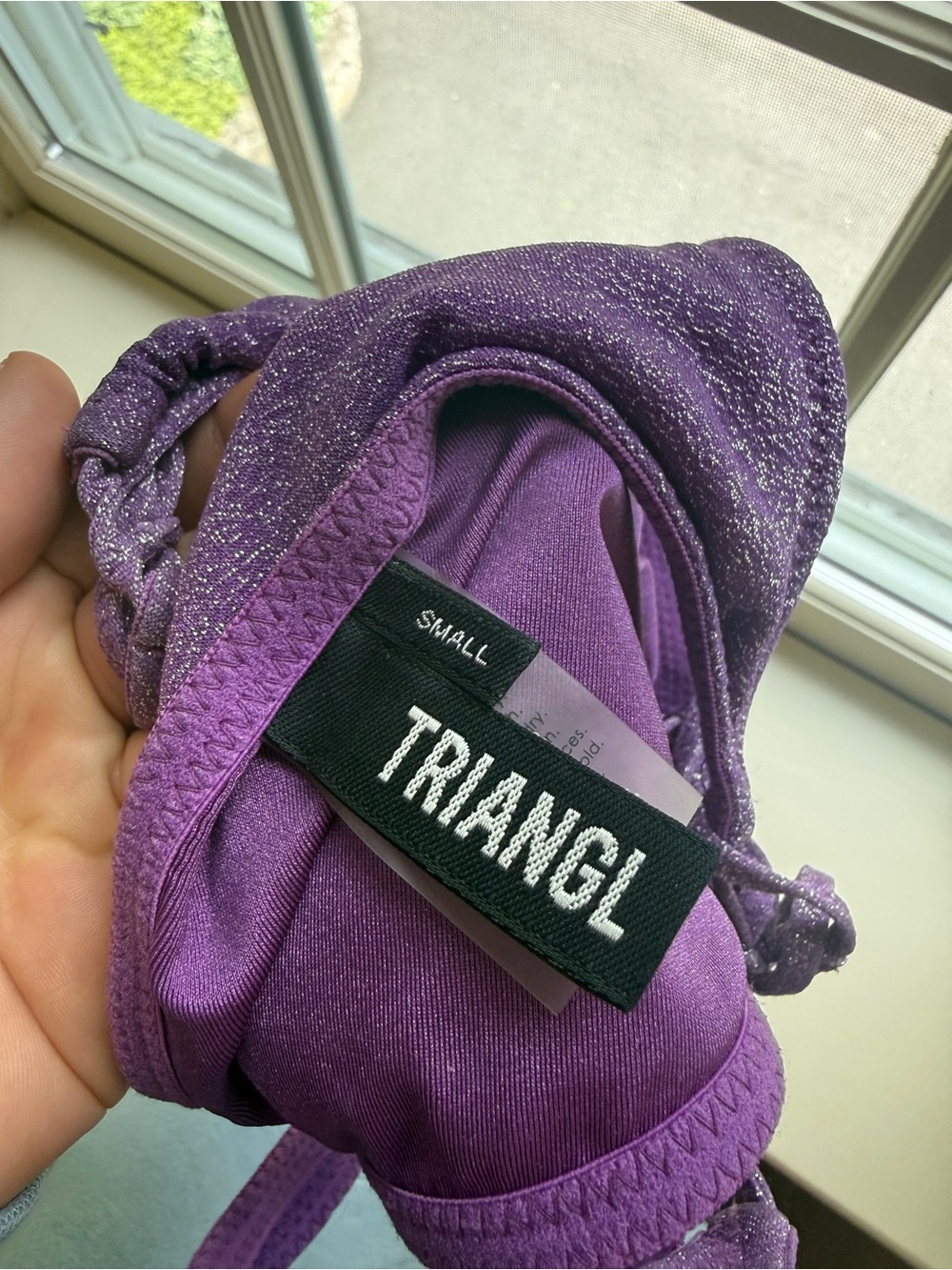 Triangl Vinca Purple Bikini Set - Picture 3 of 4